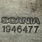 Кронштейн защитного ограждения (высота 730мм), Скания, арт. 1946477, 1804451